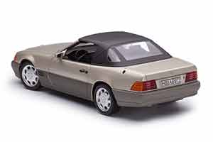 MERCEDES W129 500 SL (R129) WITH REMOVABLE SOFTTOP 1989 LIGHT BROWN / МЕРСЕДЕС 500СЛ СО СЪЕМНОЙ КРЫШЕЙ — фото 11