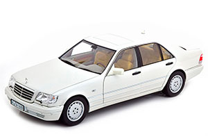 MERCEDES W140 S320 V140 1997 WHITE METALLIC