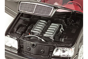 MERCEDES S600 S-CLASS V140 (W140) 1997 BLACK — фото 7