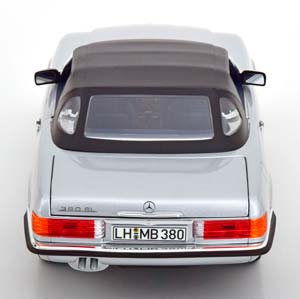 MERCEDES W107 380SL R107 1985 SILVER / МЕРСЕДЕС 380СЛ СЕРЕБРИСТЫЙ — фото 5
