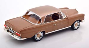 MERCEDES W111 250 SE COUPE 1969 LIGHT BROWN METALLIC / МЕРСЕДЕС 250СЕ КОРИЧНЕВЫЙ — фото 2