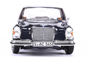 MERCEDES W109 280SE 1968 BLACK / МЕРСЕДЕС W109 280SE 1968 ЧЕРНЫЙ — фото 7