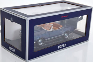 MERCEDES 230 SL PAGODE WITH REMOVABLE SOFTTOP 1963 BLUEMETALLIC — фото 6