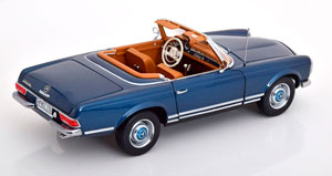 MERCEDES 230 SL PAGODE WITH REMOVABLE SOFTTOP 1963 BLUEMETALLIC — фото 2