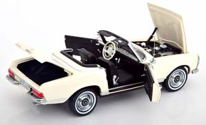 MERCEDES 230 SL (W113) CONVERTIBLE WITH REMOVABLE SOFTTOP 1963 WHITE — фото 6