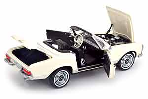 MERCEDES 230 SL (W113) CONVERTIBLE WITH REMOVABLE SOFTTOP 1963 WHITE — фото 7