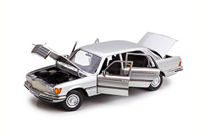 MERCEDES-BENZ 450 SEL 6.9 W116 1976 SILVER — фото 3