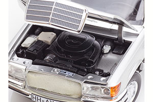 MERCEDES-BENZ 450 SEL 6.9 W116 1976 SILVER — фото 6