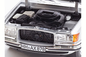 MERCEDES-BENZ 450 SEL 6.9 W116 1976 SILVER — фото 7