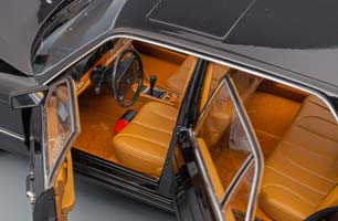 MERCEDES W126 S-CLASS 560 SEL 1989 BLACK METALLIC / МЕРСЕДЕС С-КЛАСС ЧЕРНЫЙ МЕТАЛЛИК — фото 6