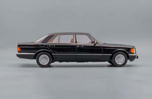 MERCEDES W126 S-CLASS 560 SEL 1989 BLACK METALLIC / МЕРСЕДЕС С-КЛАСС ЧЕРНЫЙ МЕТАЛЛИК — фото 11