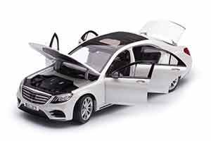 MERCEDES W222 S-KLASSE S500/S350 AMG LINE 2018 WHITE / МЕРСЕДЕС С-КЛАСС БЕЛЫЙ — фото 3