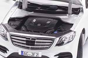 MERCEDES W222 S-KLASSE S500/S350 AMG LINE 2018 WHITE / МЕРСЕДЕС С-КЛАСС БЕЛЫЙ — фото 4