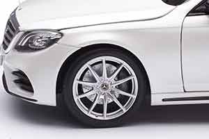 MERCEDES W222 S-KLASSE S500/S350 AMG LINE 2018 WHITE / МЕРСЕДЕС С-КЛАСС БЕЛЫЙ — фото 9
