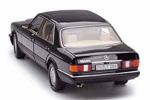 MERCEDES W126 560 SEL W126 1989 BLACK-METALLIC / МЕРСЕДЕС С-КЛАСС ЧЕРНЫЙ — фото 14