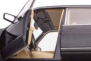 MERCEDES W126 560 SEL W126 1989 BLACK-METALLIC / МЕРСЕДЕС С-КЛАСС ЧЕРНЫЙ — фото 19