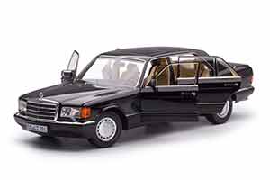 MERCEDES W126 560 SEL W126 1989 BLACK-METALLIC / МЕРСЕДЕС С-КЛАСС ЧЕРНЫЙ — фото 20