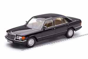 MERCEDES W126 560 SEL W126 1989 BLACK-METALLIC / МЕРСЕДЕС С-КЛАСС ЧЕРНЫЙ — фото 22