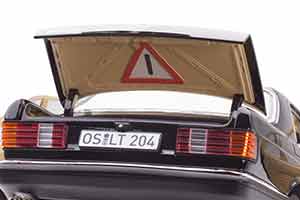 MERCEDES W126 560 SEL W126 1989 BLACK-METALLIC / МЕРСЕДЕС С-КЛАСС ЧЕРНЫЙ — фото 6