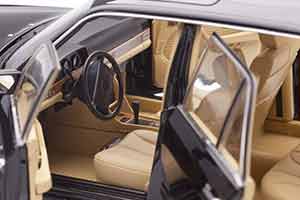 MERCEDES W126 560 SEL W126 1989 BLACK-METALLIC / МЕРСЕДЕС С-КЛАСС ЧЕРНЫЙ — фото 8