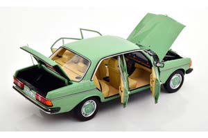 MERCEDES W123 200 SALOON 1982 LIGHT GREEN / МЕРСЕДЕС КУЗОВ 123 ЗЕЛЕНЫЙ — фото 4