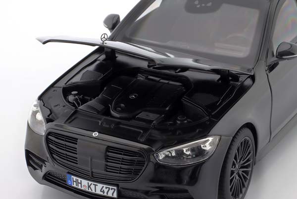 MERCEDES-BENZ S-CLASS W223 AMG LINE YEAR 2026 BLACK METALLIC / МЕРСЕДЕС-БЕНЦ С-КЛАСС W223 АМГ-ЛАЙН ЧЕРНЫЙ МЕТАЛЛИК — фото 6