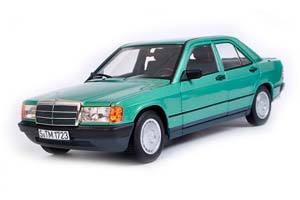 MERCEDES W201 190E 1982 GREEN METALLIC / МЕРСЕДЕС ЗЕЛЕНЫЙ