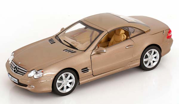 MERCEDES SL 500 R230 ROADSTER 2003 HELLBROWN-METALLIC / МЕРСЕДЕС SL 500 R230 РОДСТЕР ХЕЛЛБРОВН-МЕТАЛЛИК — фото 3