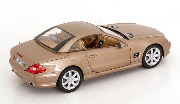 MERCEDES SL 500 R230 ROADSTER 2003 HELLBROWN-METALLIC / МЕРСЕДЕС SL 500 R230 РОДСТЕР ХЕЛЛБРОВН-МЕТАЛЛИК — фото 4