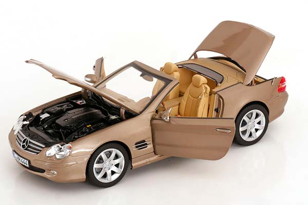 MERCEDES SL 500 R230 ROADSTER 2003 HELLBROWN-METALLIC / МЕРСЕДЕС SL 500 R230 РОДСТЕР ХЕЛЛБРОВН-МЕТАЛЛИК — фото 5