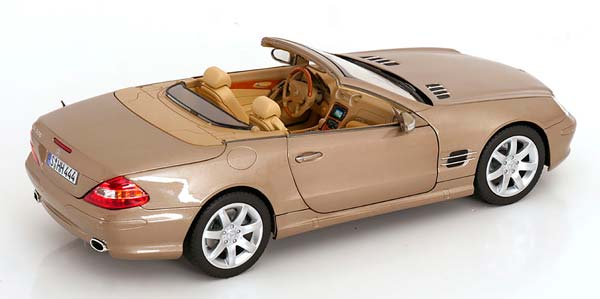 MERCEDES SL 500 R230 ROADSTER 2003 HELLBROWN-METALLIC / МЕРСЕДЕС SL 500 R230 РОДСТЕР ХЕЛЛБРОВН-МЕТАЛЛИК — фото 2