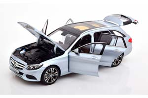 MERCEDES C-CLASS AVANTGARDE ESTATE (S205) 2014 SILVER METALLIC — фото 3