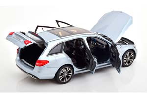 MERCEDES C-CLASS AVANTGARDE ESTATE (S205) 2014 SILVER METALLIC — фото 4