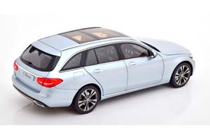 MERCEDES C-CLASS AVANTGARDE ESTATE (S205) 2014 SILVER METALLIC — фото 2