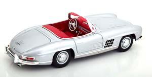 MERCEDES 300SL CONVERTIBLE WITH REMOVABLE HARDTOP 1957 SILVER / МЕРСЕДЕС 300 СЕРЕБРИСТЫЙ КАБРИОЛЕТ — фото 2