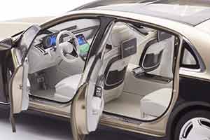 MERCEDES W223 MAYBACH S 680 4MATIC 2023 GOLDEN/BLACK / МЕРСЕДЕС МАЙБАХ 680 ЗОЛОТОЙ/ЧЕРНЫЙ — фото 9