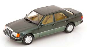 MERCEDES W124 230E E-KLASS 1990 NIGHT GREEN METALLIC / МЕРСЕДЕС Е-КЛАСС ЗЕЛЕНЫЙ