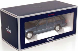 MERCEDES 300D S124 ESTATE 1990 BLUE METALLIC LIMITED EDITION 1000 PCS. — фото 6