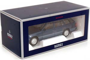 MERCEDES 300D S124 ESTATE 1990 BLUE METALLIC LIMITED EDITION 1000 PCS. — фото 5