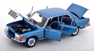 MERCEDES W116 350 SE S-CLASS 1973 / МЕРСЕДЕС С-КЛАСС СИНИЙ — фото 3