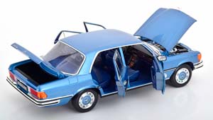 MERCEDES W116 350 SE S-CLASS 1973 / МЕРСЕДЕС С-КЛАСС СИНИЙ — фото 4