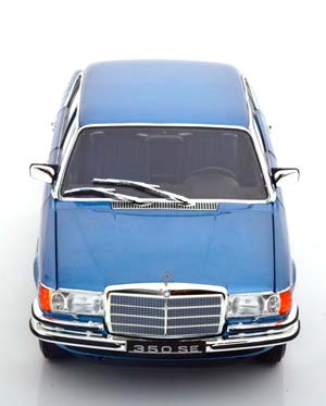 MERCEDES W116 350 SE S-CLASS 1973 / МЕРСЕДЕС С-КЛАСС СИНИЙ — фото 6
