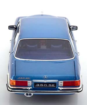 MERCEDES W116 350 SE S-CLASS 1973 / МЕРСЕДЕС С-КЛАСС СИНИЙ — фото 7