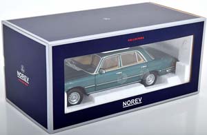 MERCEDES W116 450 SEL 6.9 1979 TURQUOISE GREEN METALLIC / — фото 4