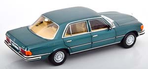 MERCEDES W116 450 SEL 6.9 1979 TURQUOISE GREEN METALLIC / — фото 2