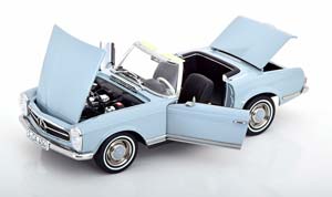 MERCEDES W113 230 SL CONVERTIBLE WITH REMOVABLE SOFTTOP 1963 LIGHT GREY — фото 4