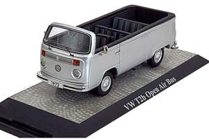 VW VOLKSWAGEN T2B OPEN AIR BUS 1973 SILVER