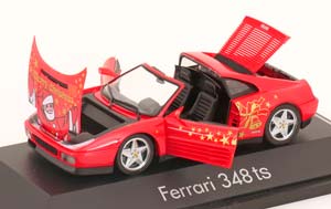 FERRARI 348 TS MERRY CHRISTMAS 1995, RED — фото 3