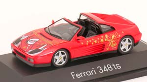 FERRARI 348 TS MERRY CHRISTMAS 1995, RED