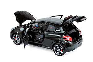 PEUGEOT-208 GTI 2013 PERLA NERA BLACK — фото 3